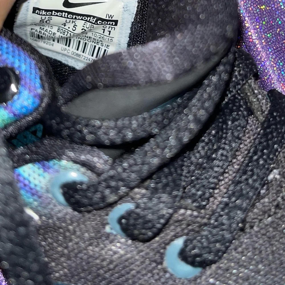 Nike LeBron 13 Black/White-Heritage Cyan-Bright Blue-Persian
